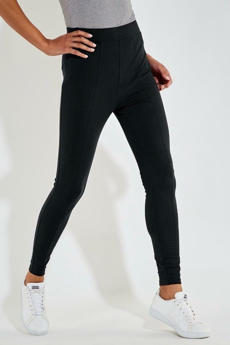 Coolibar Women’s Carsala Cove UPF 50+ Leggings Black Medium $135 Value - Thumbnail 5