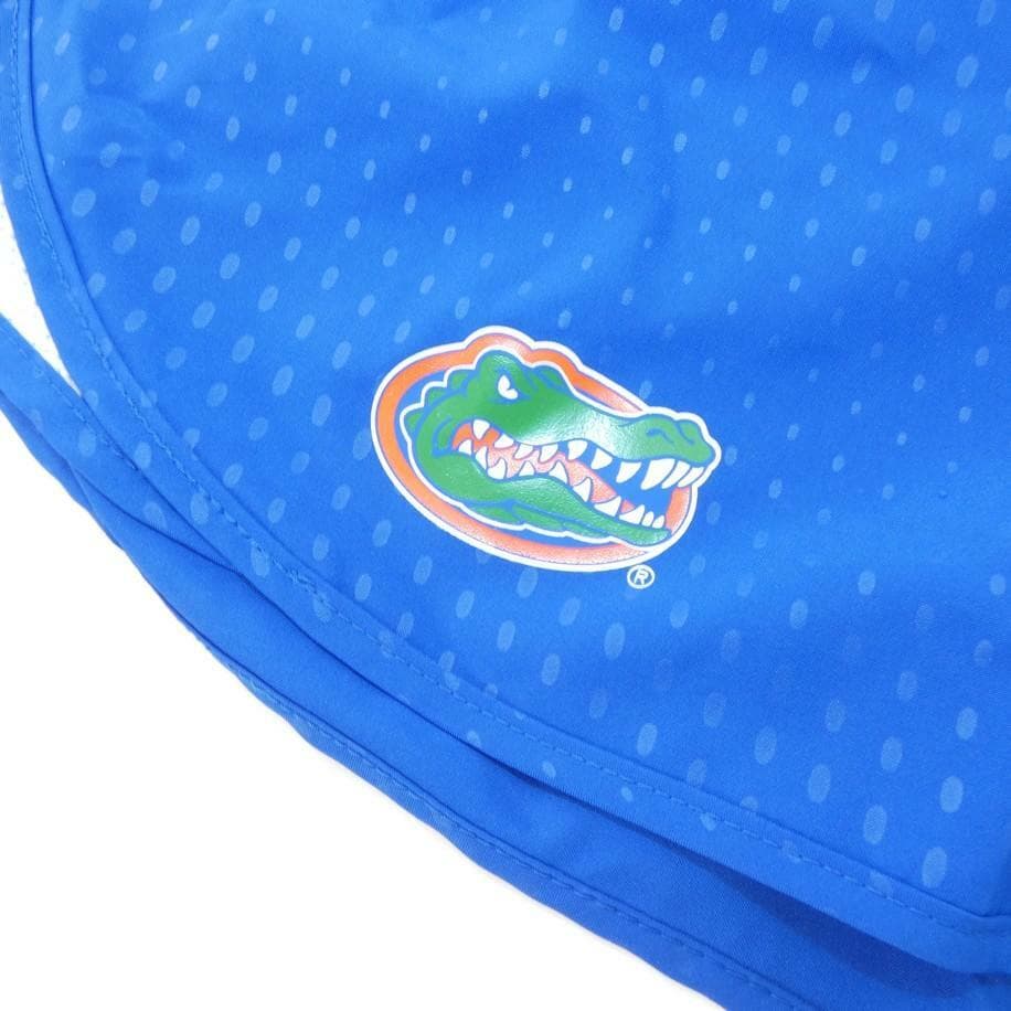 Nike Women's Florida Gators Dri-Fit Mod Tempo Training Shorts Blue Large - Thumbnail 4