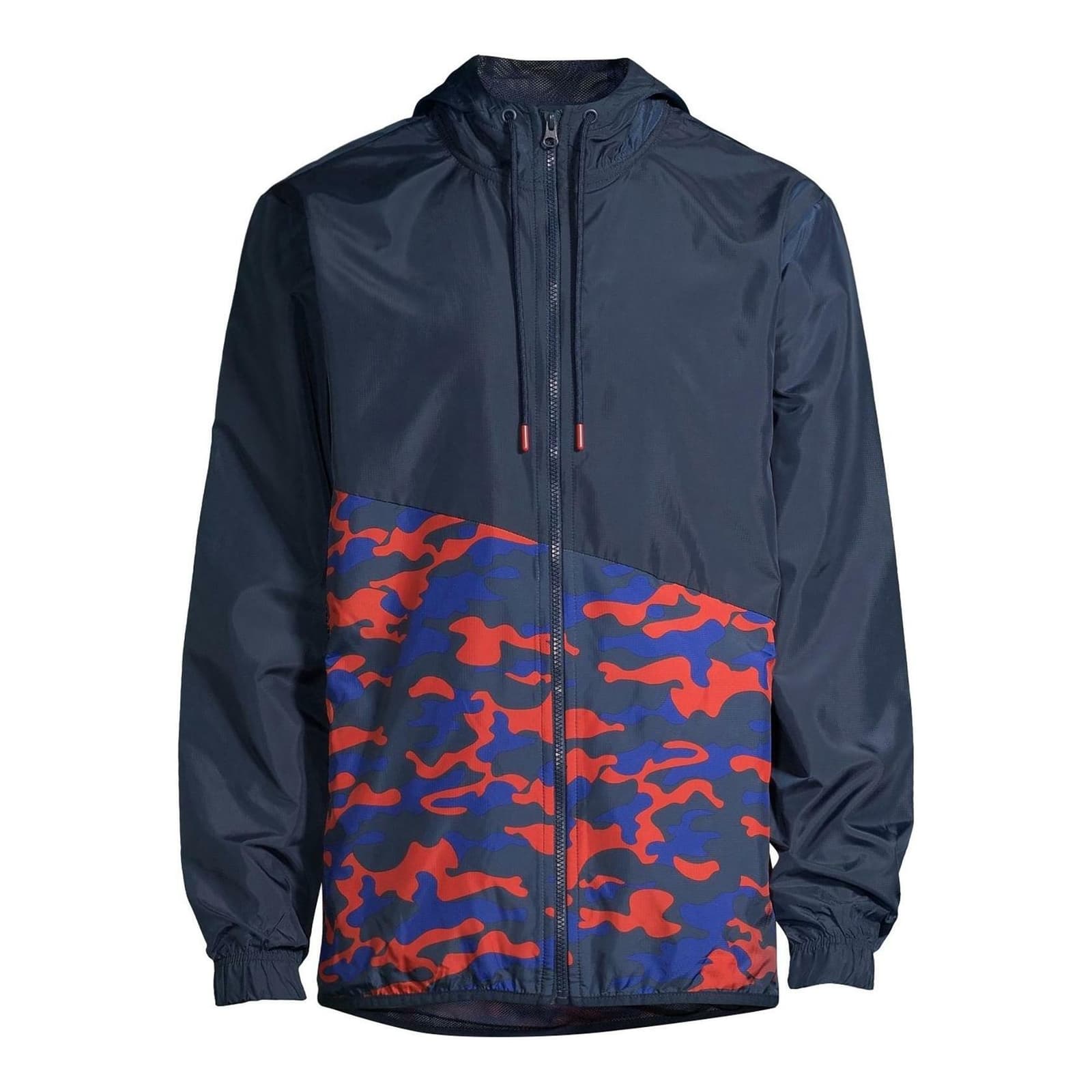 Russell Athletic Men's Camouflage Water Resistant Windbreaker Jacket Medium - Thumbnail 4