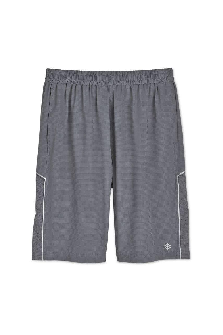 Coolibar Men's Outpace UPF+50 Shorts Iron Gray X-Large $65 Value - Thumbnail 2
