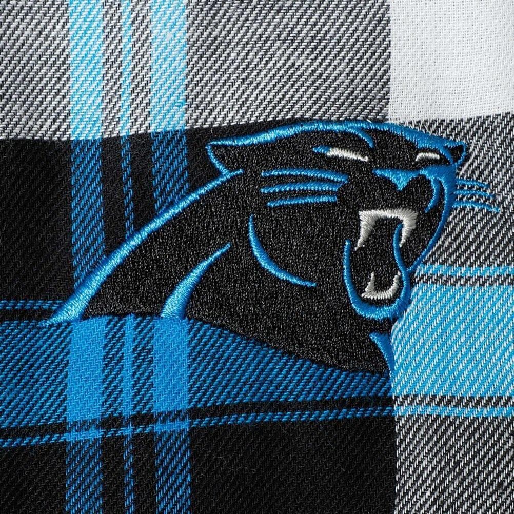 NFL Apparel Women's Carolina Panthers Piedmont Flannel Pajama Pants Large - Thumbnail 4