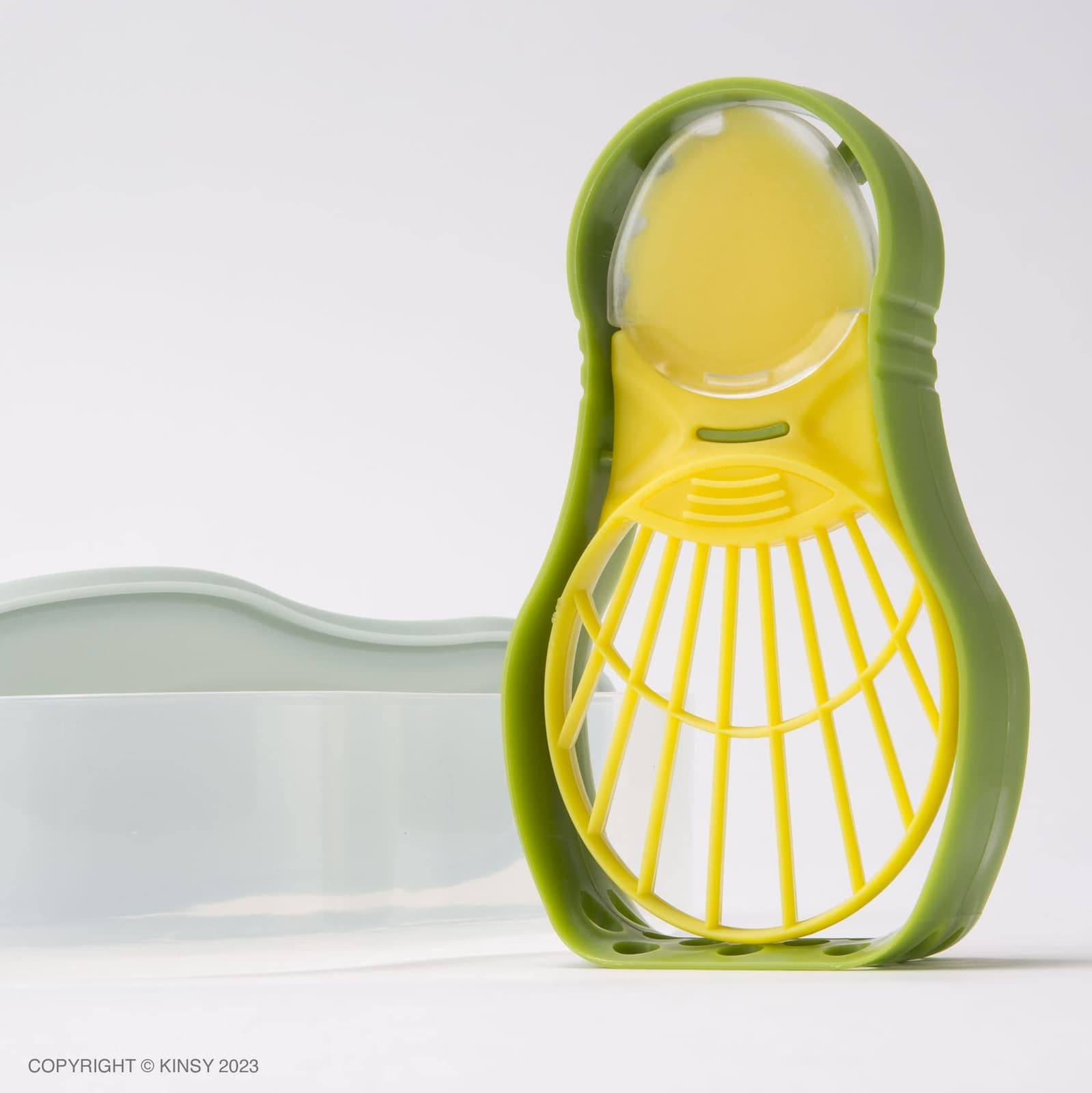 Kinsy Avocado Saver Slicer Keeper Masher Pitter 5-in-1 Multi-Functional Tool Set - Thumbnail 5