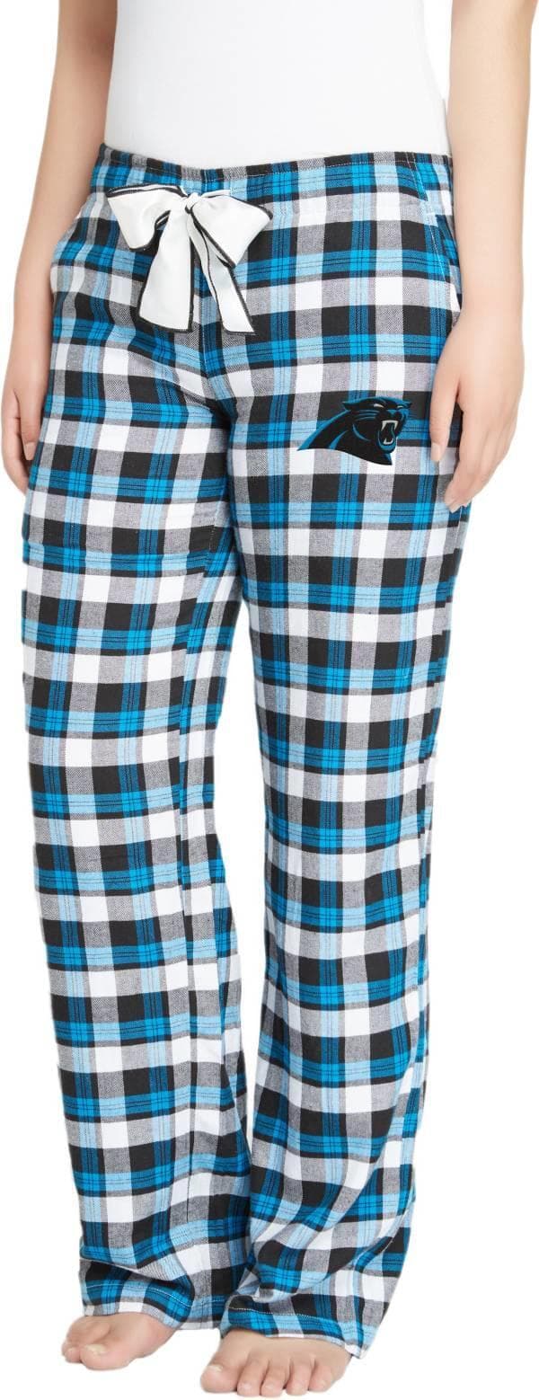 NFL Apparel Women's Carolina Panthers Piedmont Flannel Pajama Pants Large - Thumbnail 5