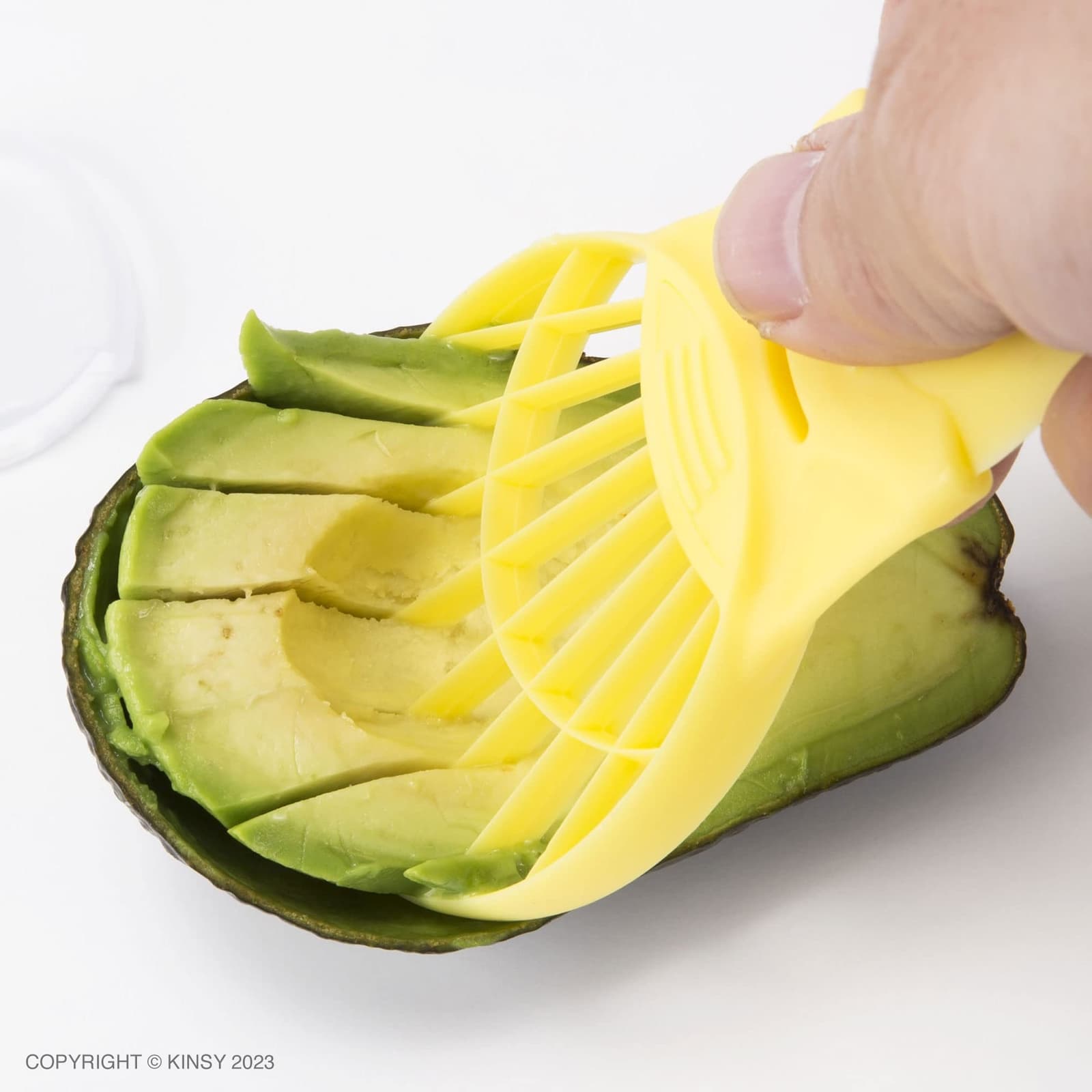 Kinsy Avocado Saver Slicer Keeper Masher Pitter 5-in-1 Multi-Functional Tool Set - Thumbnail 2