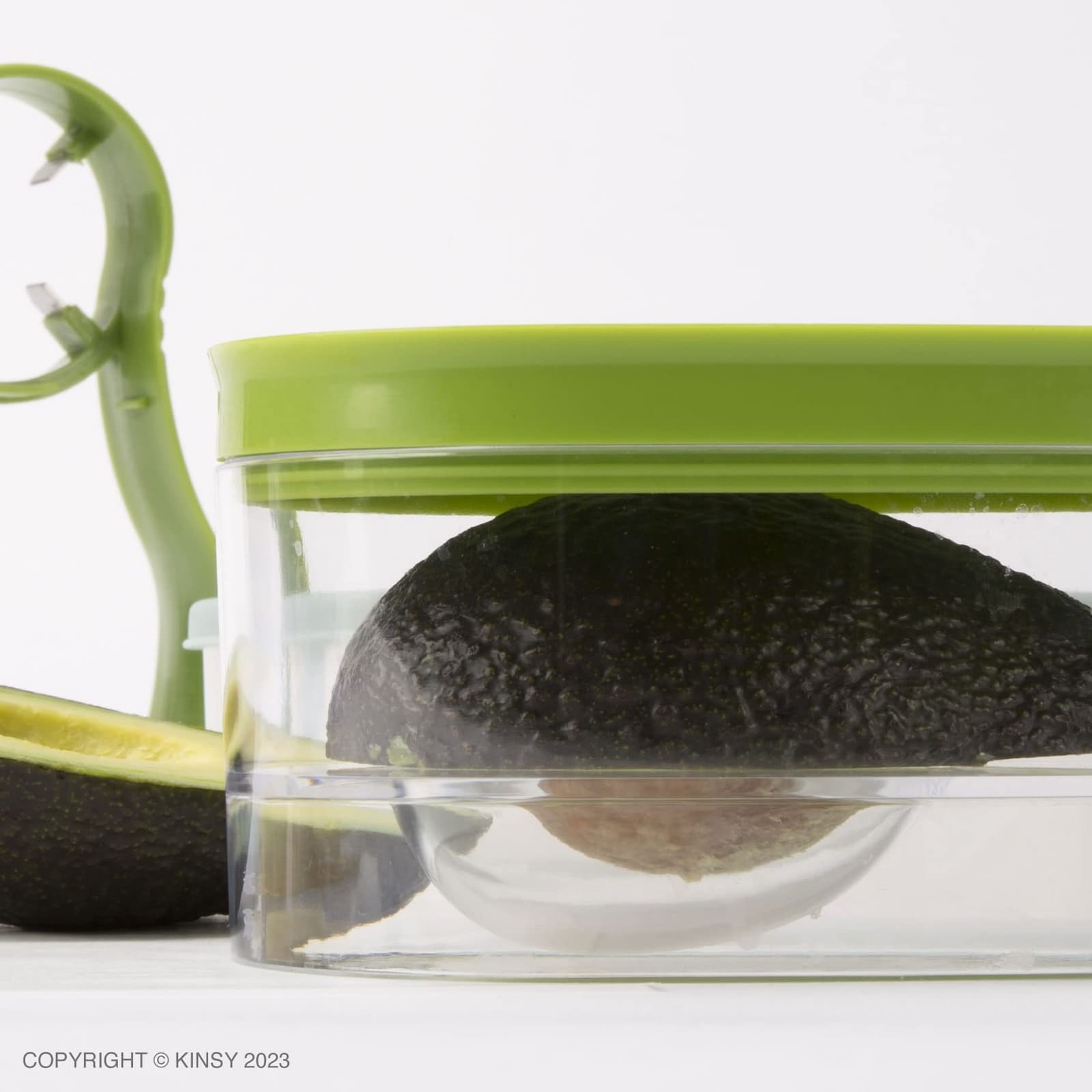 Kinsy Avocado Saver Slicer Keeper Masher Pitter 5-in-1 Multi-Functional Tool Set - Thumbnail 4