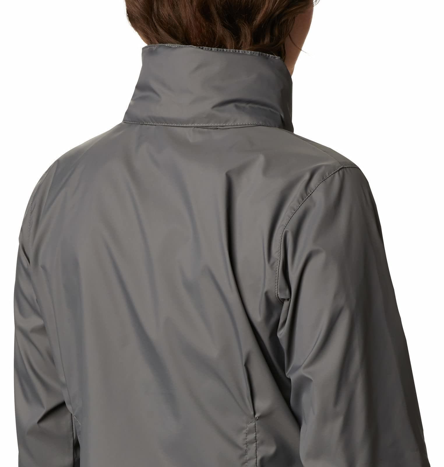 Columbia Women's Ohio State University Buckeyes Waterproof Hooded Jacket Gray XL - Thumbnail 7