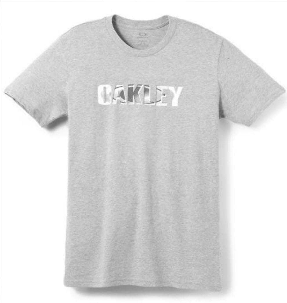 Oakley Men's Sentry Cotton Short Sleeve T-shirt Red White Gray Blue Orange - Thumbnail 5