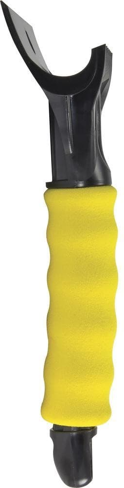 Hopkins SubZero 10" Ice Frost Chisel Scraper with Foam Grip Heavy Duty Yellow - Thumbnail 3