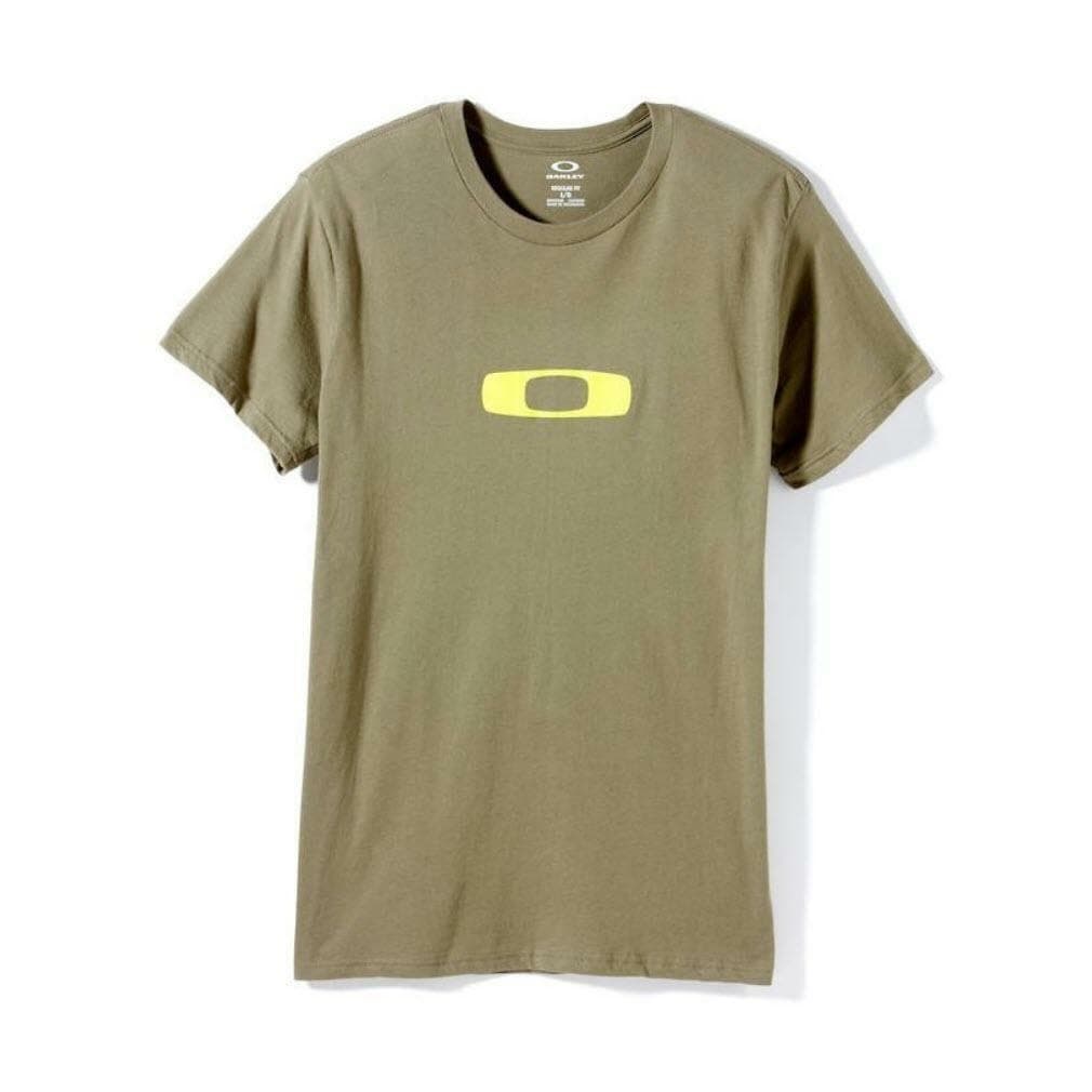Oakley Men's Square Me Icon Cotton Short Sleeve T-shirt M L XL Green Red Tee - Thumbnail 6