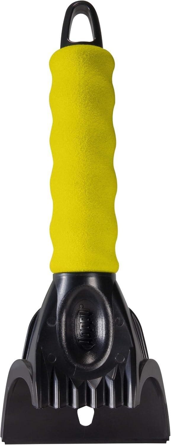 Hopkins SubZero 10" Ice Frost Chisel Scraper with Foam Grip Heavy Duty Yellow - Thumbnail 7