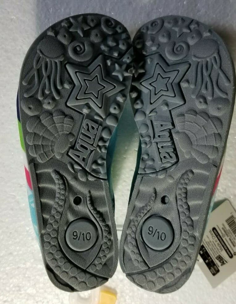 Aqua Leisure Sun Smart Kids Water Shoes UPF 50+ Surfboard Pool Beach Lake S M L - Thumbnail 4