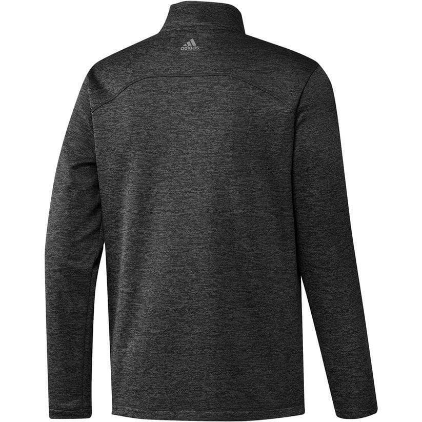 Adidas Men's Aeroready Brushed Terry Quarter Zip Pullover Top Black Large - Thumbnail 3