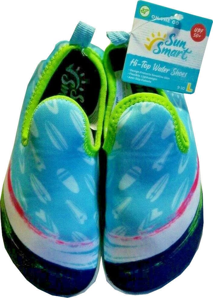 Aqua Leisure Sun Smart Kids Water Shoes UPF 50+ Surfboard Pool Beach Lake S M L - Thumbnail 5