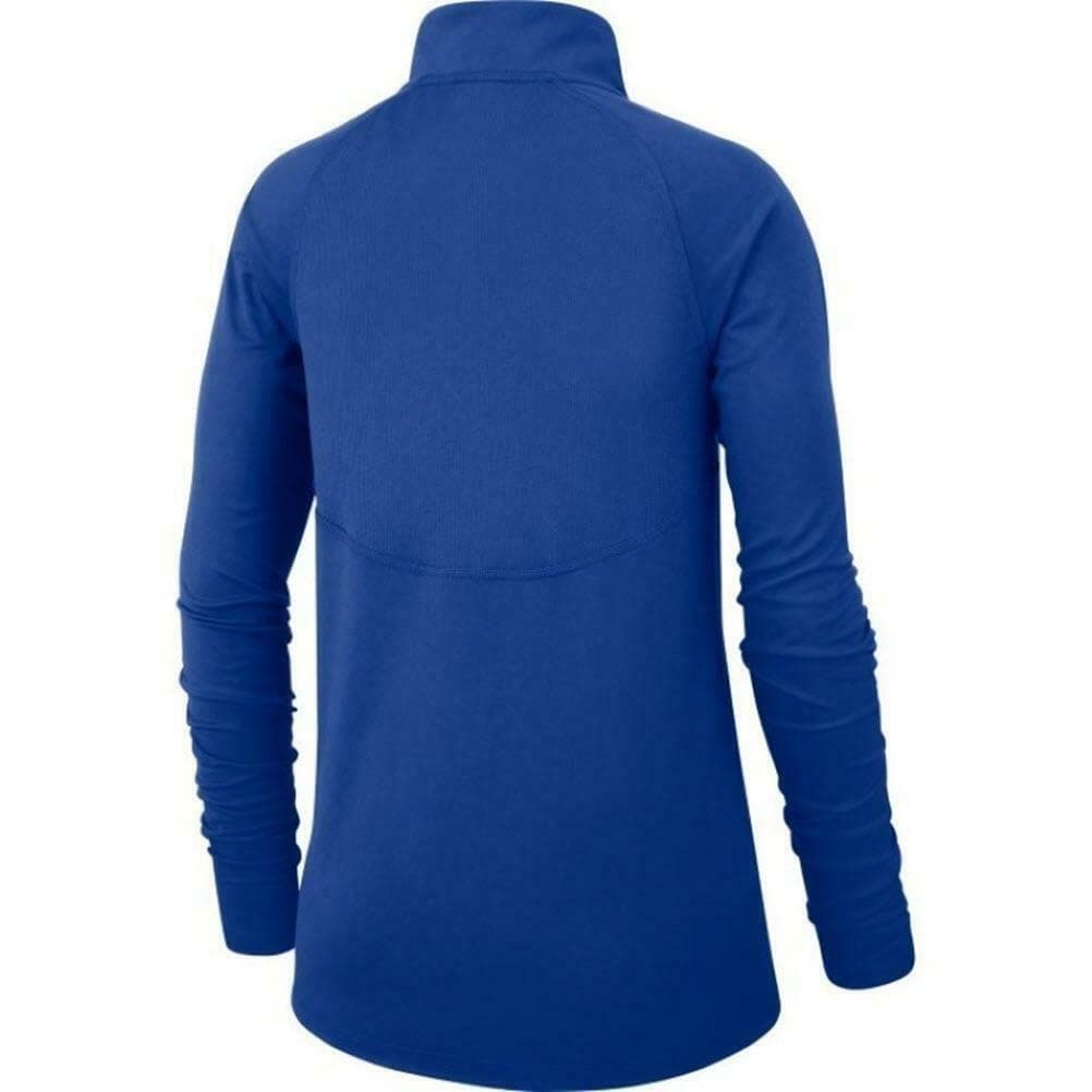 Nike Women's New York Giants Dri-Fit Core Element 1/4 Zip Top Royal Blue Large - Thumbnail 3