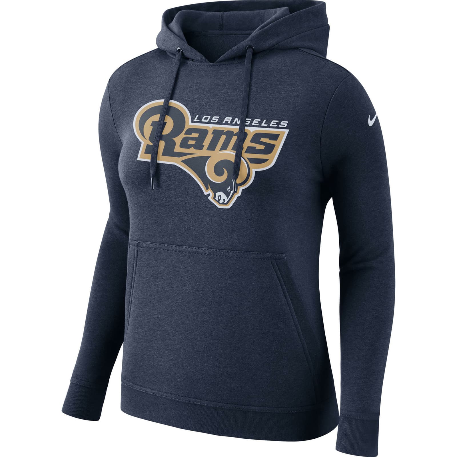 Nike Women's Los Angeles Rams Club Triblend Pullover Hoodie Blue Medium Large - Thumbnail 2