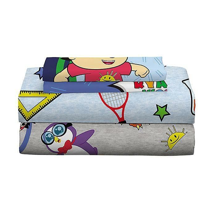 Ryan's World Kids Bedding Super Soft Microfiber Full Size 4 Piece Sheet Set - Thumbnail 2