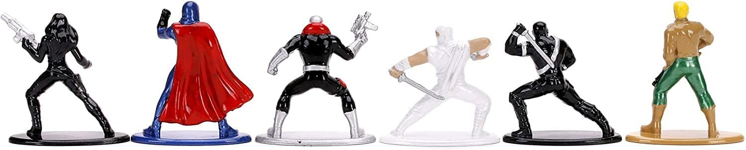 GI JOE Jada NANO METALFIGS Cobra Commander Snake Eyes Storm Shadow Action Figure - Thumbnail 7