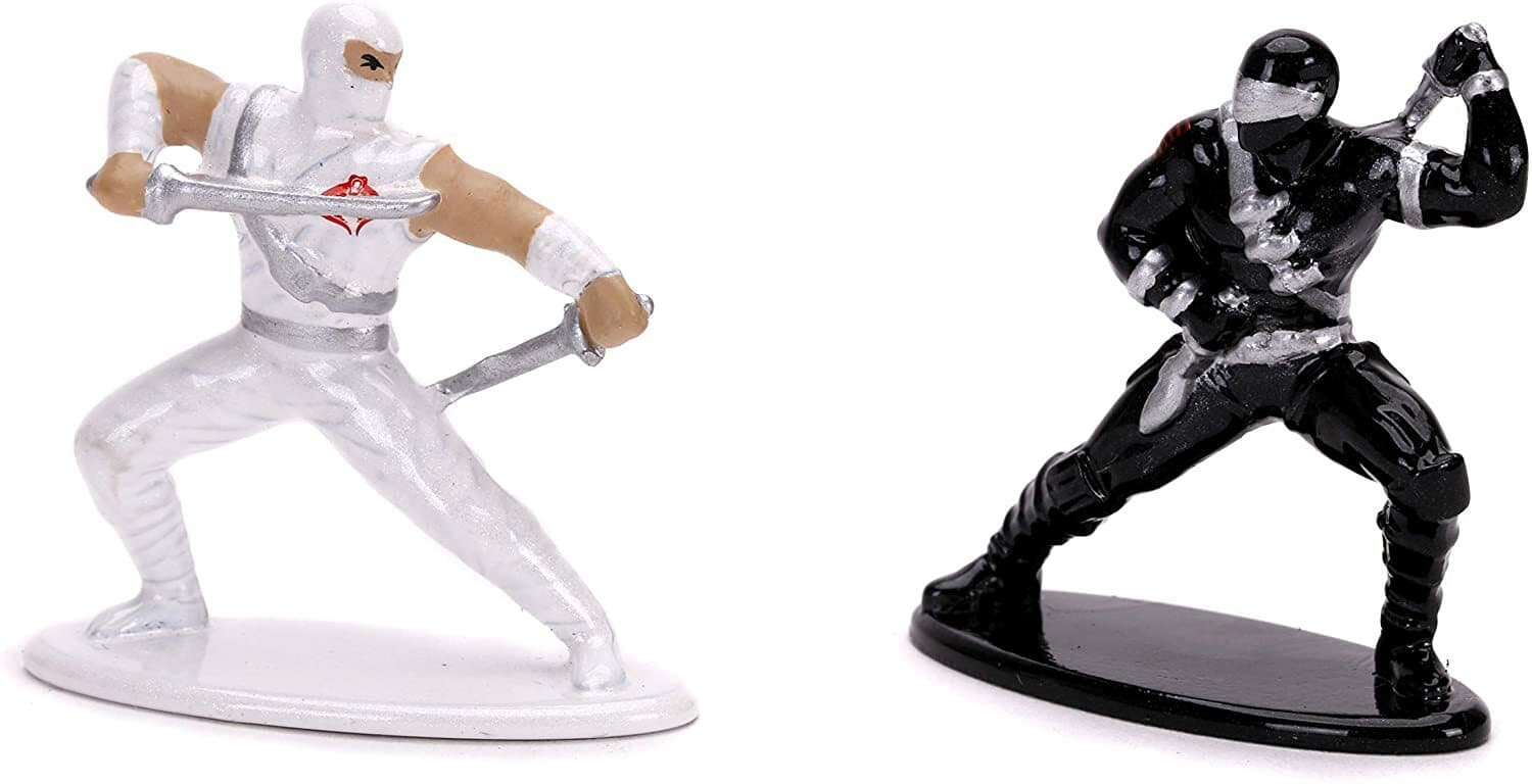 GI JOE Jada NANO METALFIGS Cobra Commander Snake Eyes Storm Shadow Action Figure - Thumbnail 4