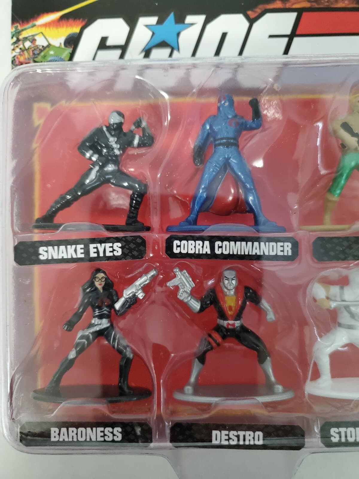 GI JOE Jada NANO METALFIGS Cobra Commander Snake Eyes Storm Shadow Action Figure - Thumbnail 9