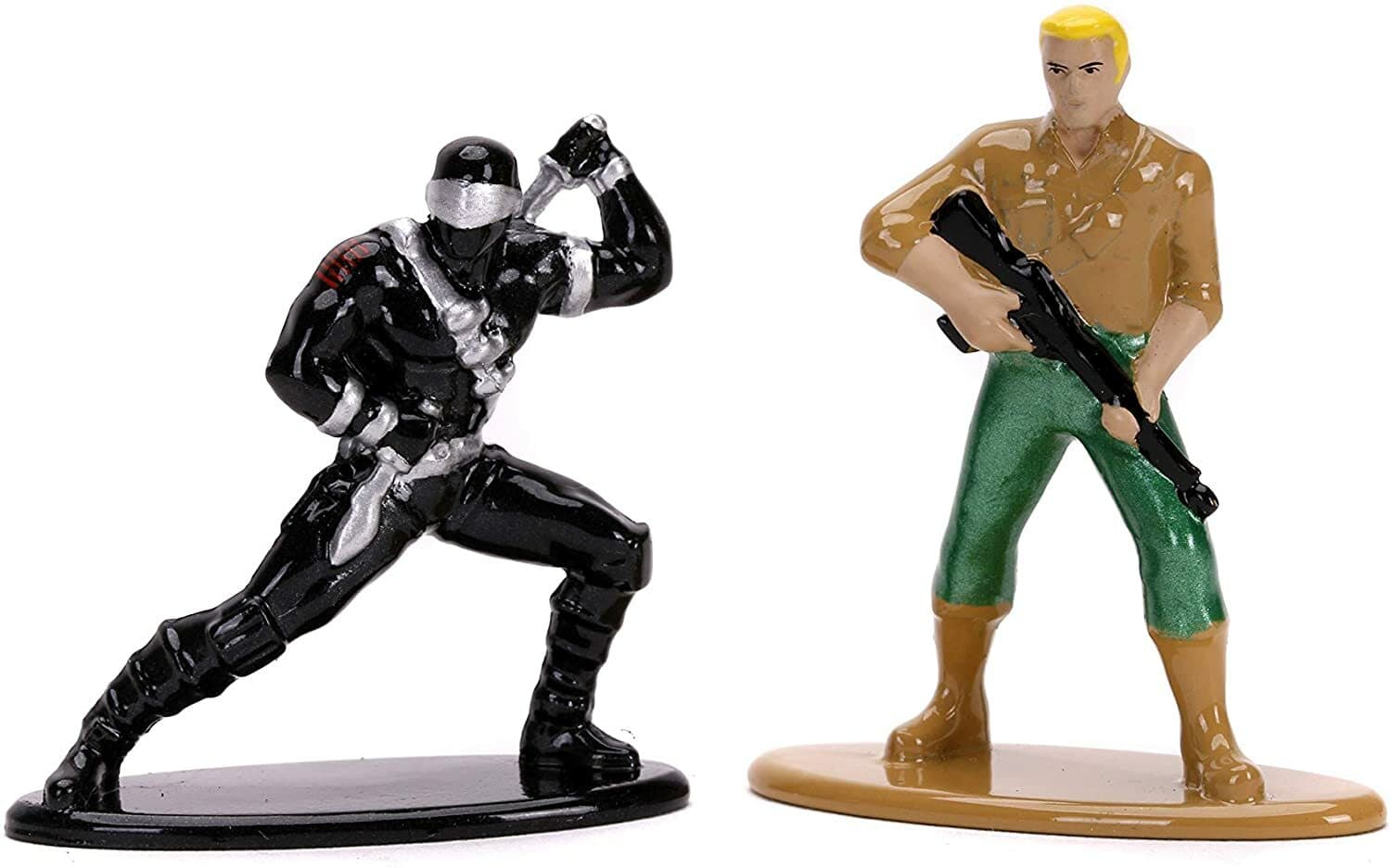 GI JOE Jada NANO METALFIGS Cobra Commander Snake Eyes Storm Shadow Action Figure - Thumbnail 5