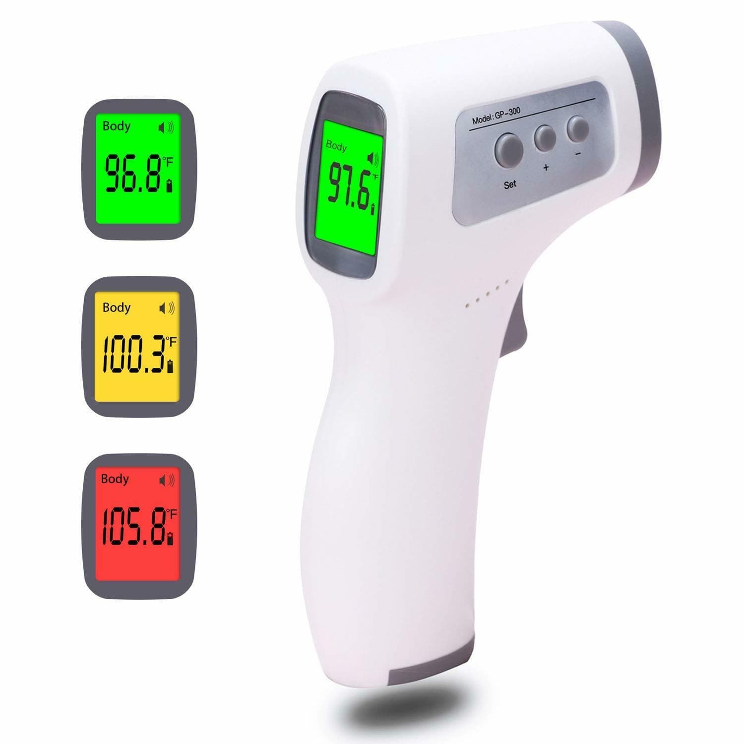 AGZ Infrared Touchless Forehead LCD Thermometer Adult & Children with Memory - Thumbnail 9