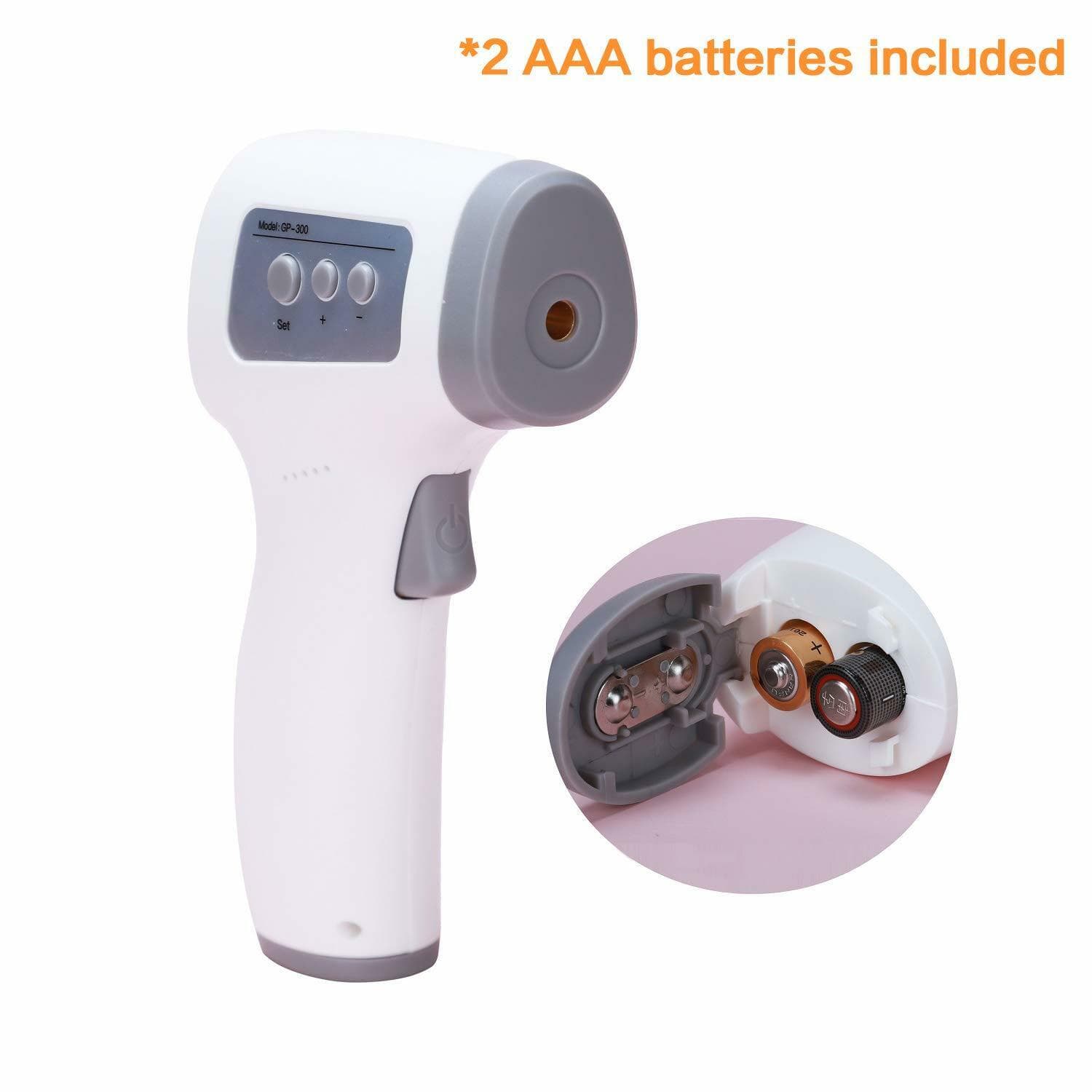 AGZ Infrared Touchless Forehead LCD Thermometer Adult & Children with Memory - Thumbnail 3