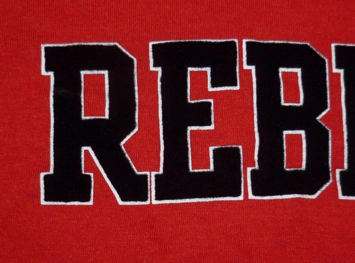 Nike Women's Mississippi Ole Miss Rebels Triblend Wordmark T-shirt Red XS - Thumbnail 3