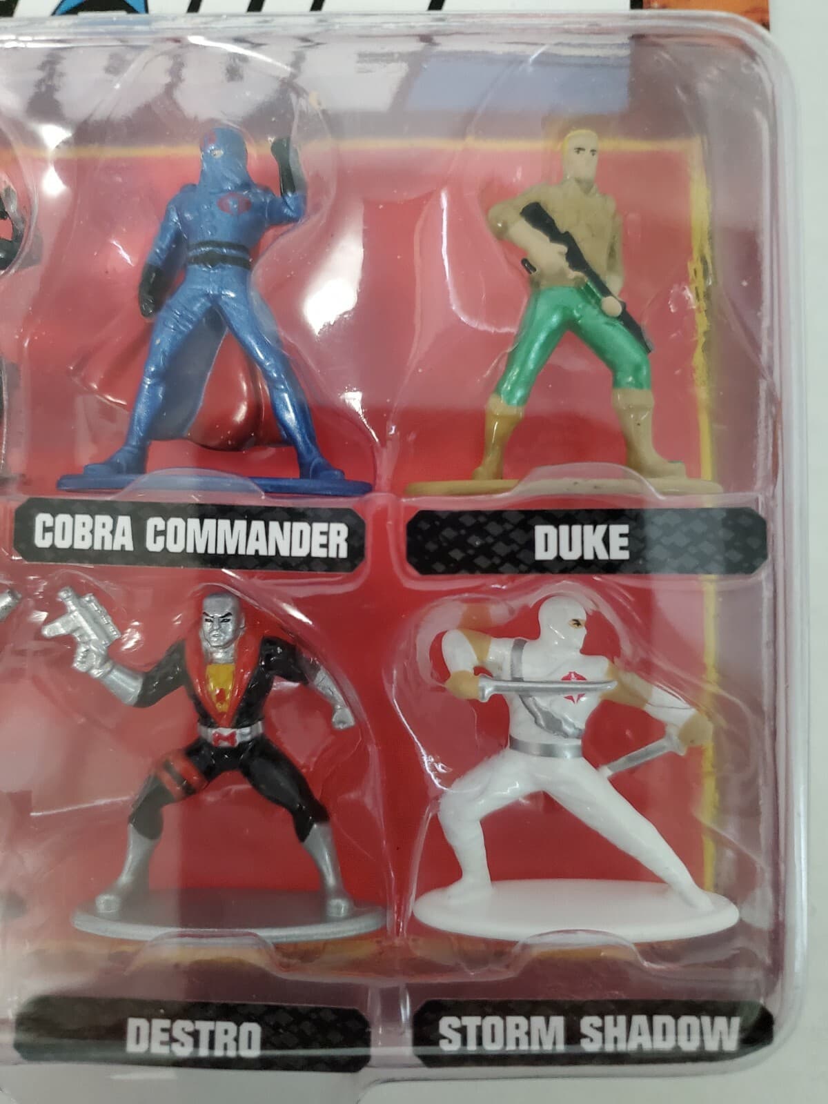 GI JOE Jada NANO METALFIGS Cobra Commander Snake Eyes Storm Shadow Action Figure - Thumbnail 10