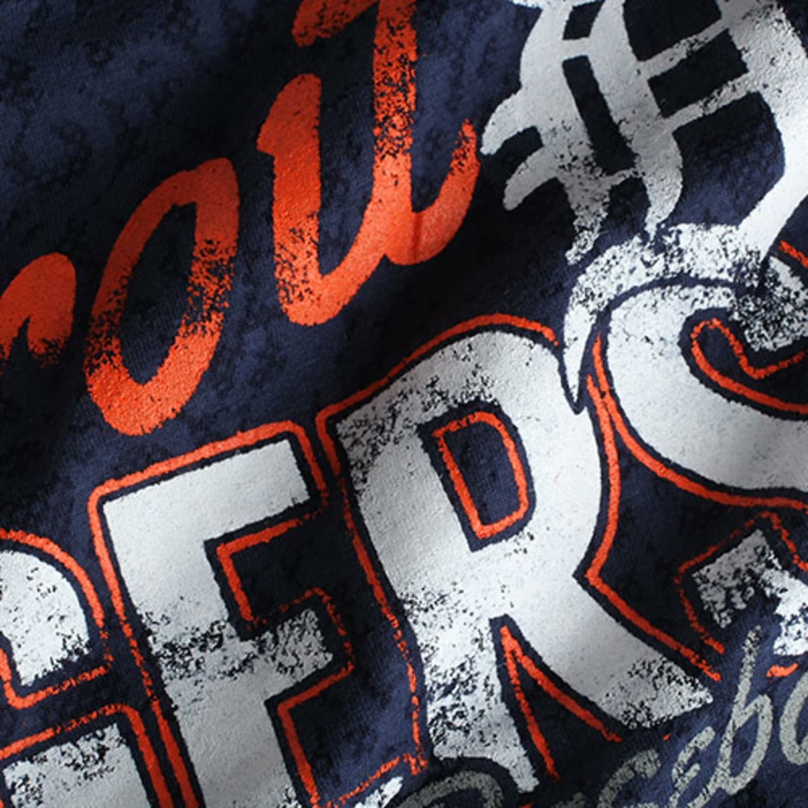 Majestic Women's Detroit Tigers Playful Pitch Burnout T-Shirt Blue Small - Thumbnail 3