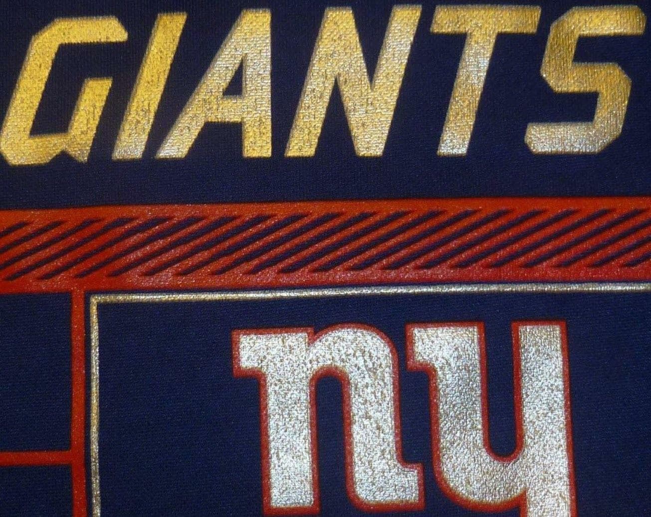Majestic Men's New York Giants Startling Success Polyester Hoodie Blue XL M - Thumbnail 2