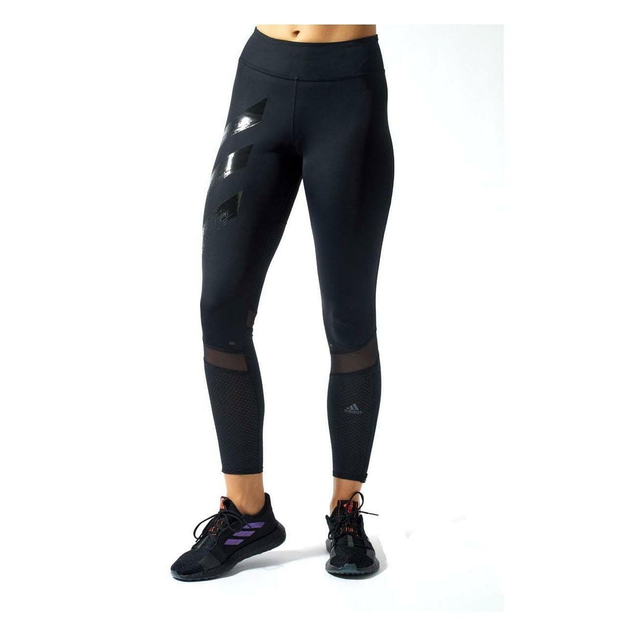 Adidas Women's How We Do Tight Long Aeroready Training Tights Medium Black - Thumbnail 2