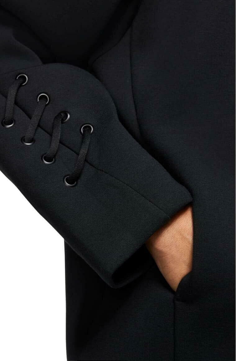 Nike Women's Boutique Knit Pullover Oversized Dri-Fit Top Black Small MSRP $225 - Thumbnail 5