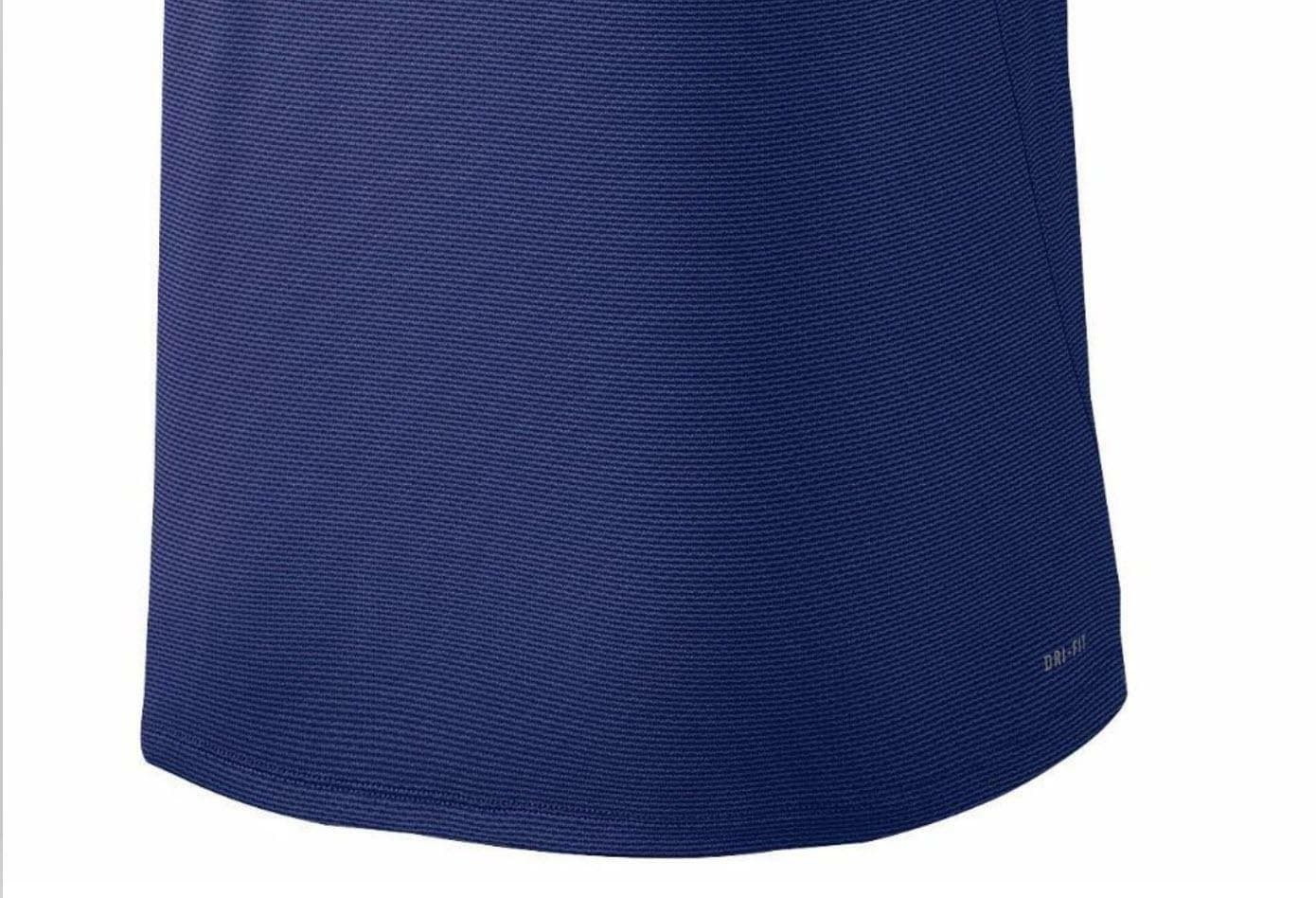 Nike Men's Aeroreact Short Sleeve Training Top Deep Royal Blue Large $105 Value - Thumbnail 4