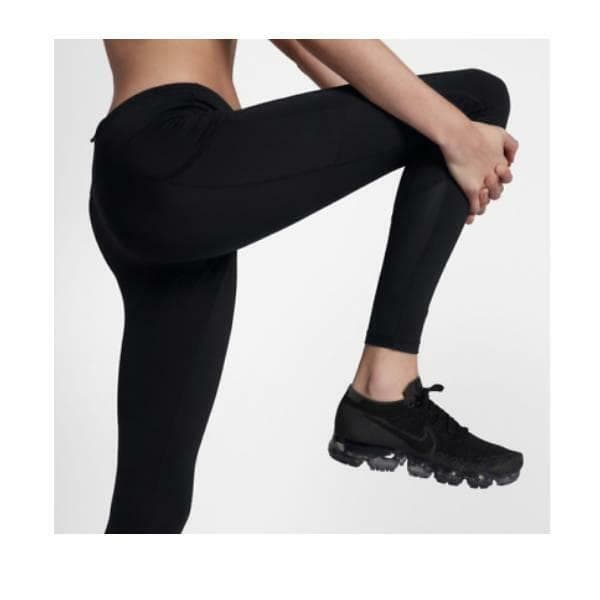 Nike Women's Power Pocket Hyper Dri-Fit Training Capris Tights Black Small - Thumbnail 3
