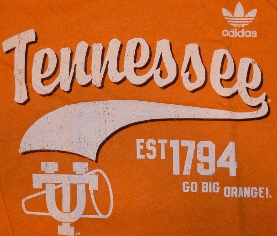 Adidas Women's Tennessee Volunteers Collegiate Fearless Short Sleeve Tee S M - Thumbnail 3