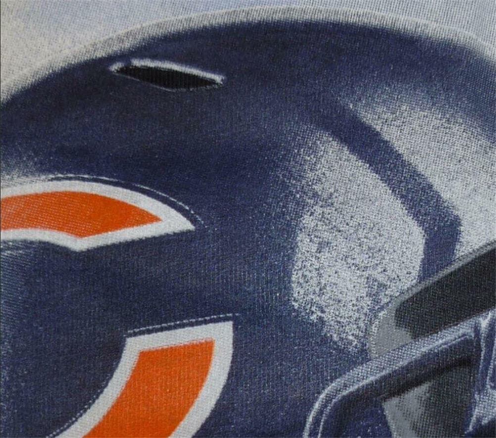 Nike Men's Chicago Bears Vapor Helmet Cotton Short Sleeve T-Shirt Black Medium - Thumbnail 3