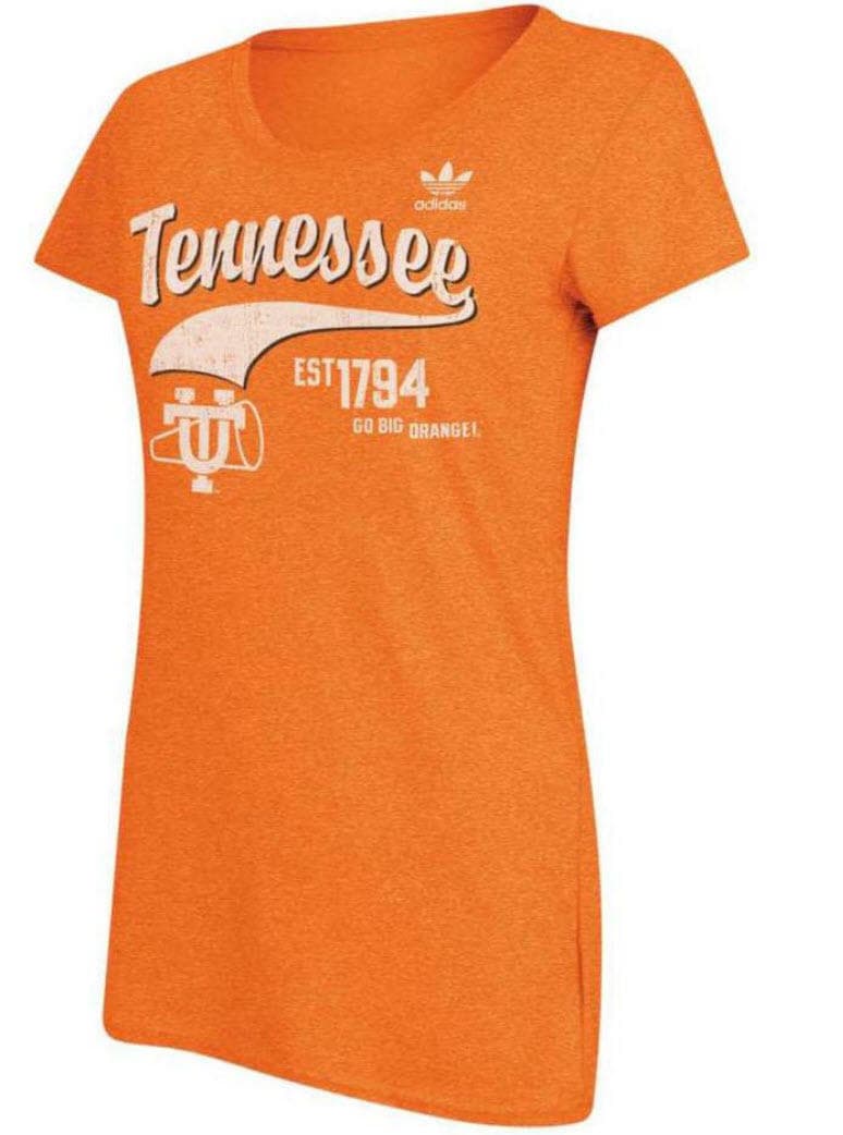 Adidas Women's Tennessee Volunteers Collegiate Fearless Short Sleeve Tee S M - Thumbnail 8