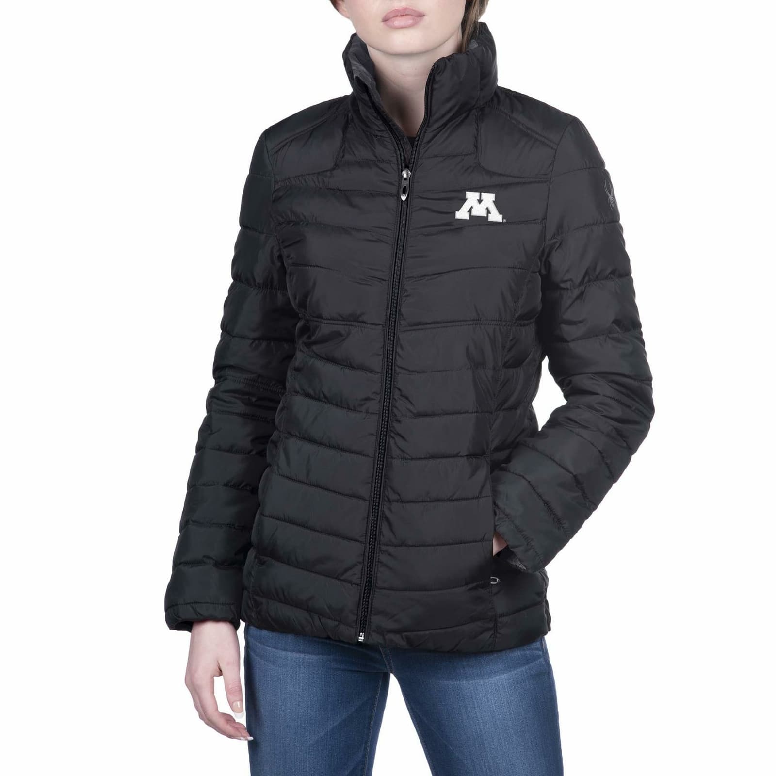 Spyder Women's Minnesota Gophers Gameday Supreme Puffer Jacket M L MSRP $150 - Thumbnail 8
