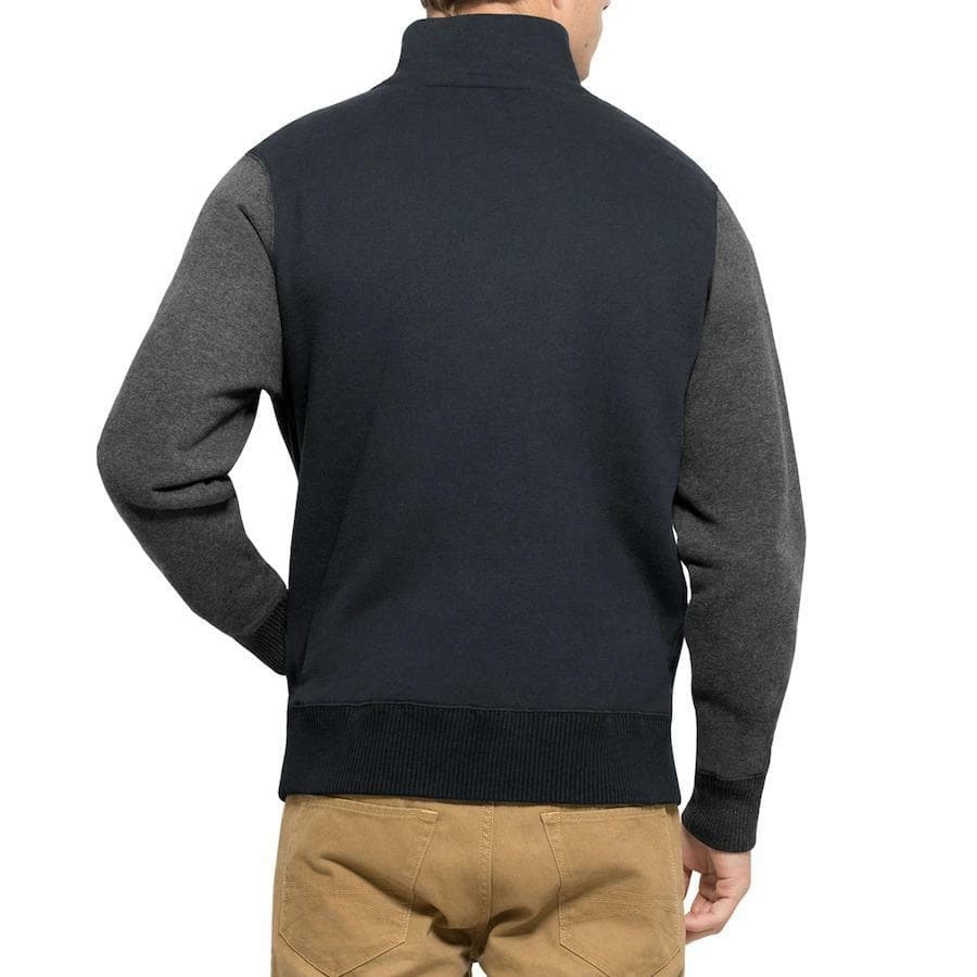 '47 Denver Broncos Men's Triple Coverage 1/4-Zip Pullover Fleece Jacket L Blue - Thumbnail 2