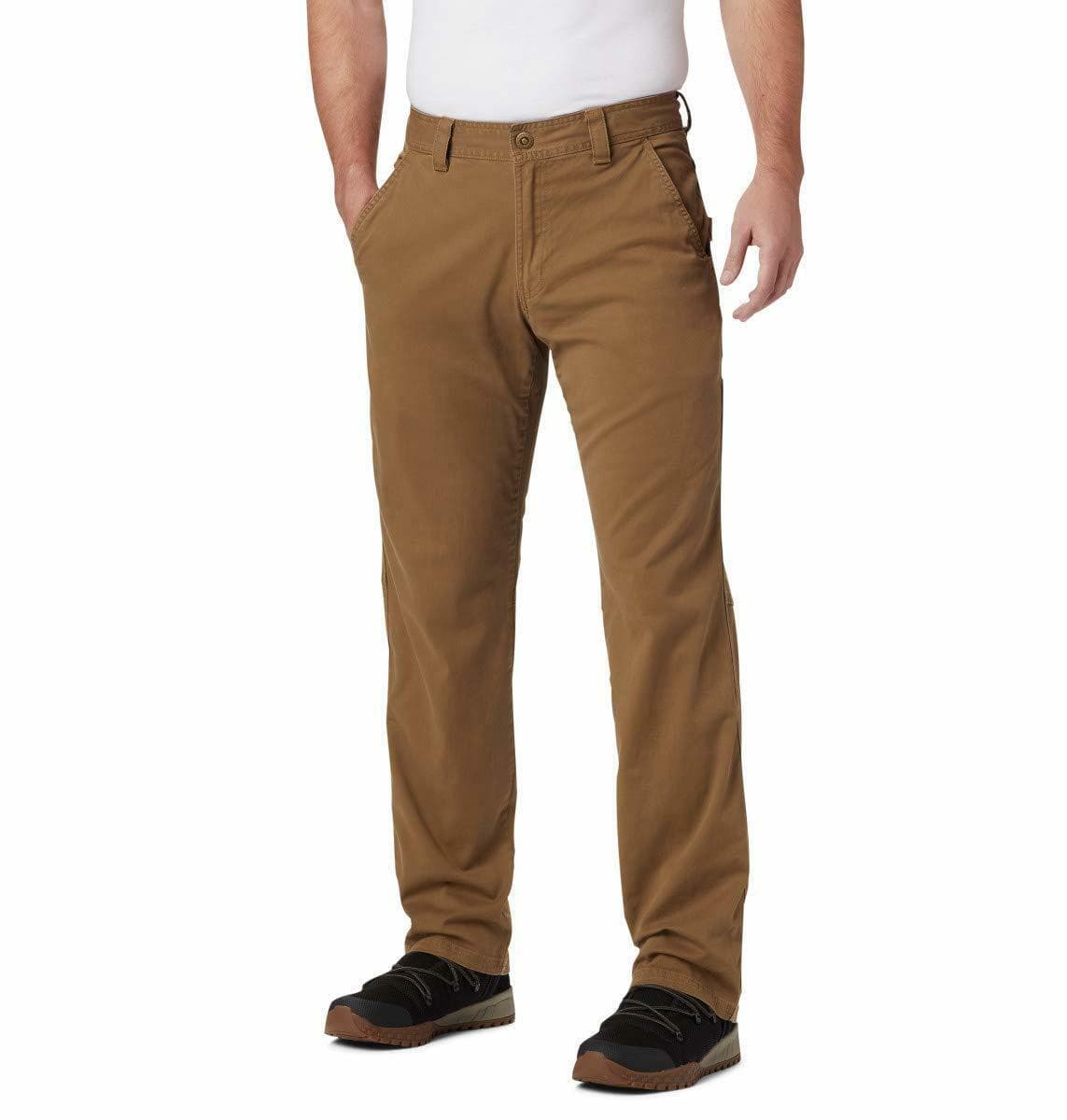 Columbia Men's Standard Ultimate ROC Flex Pants Trail Beige 44 30 32 MSRP $80 - Thumbnail 4