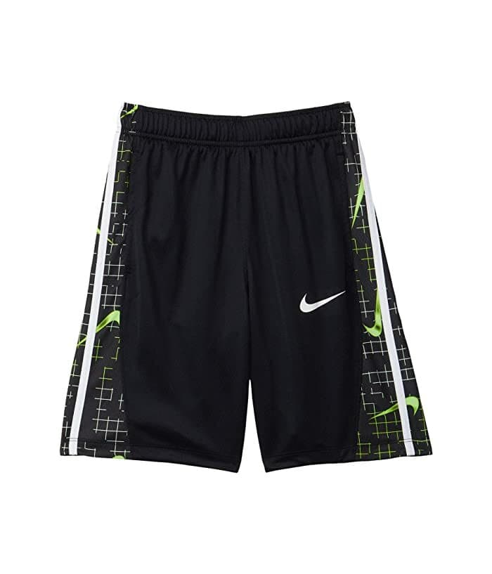 Nike Youth Big Kids Avalanche All Over Print Dri-Fit Training Shorts Black Large - Thumbnail 6