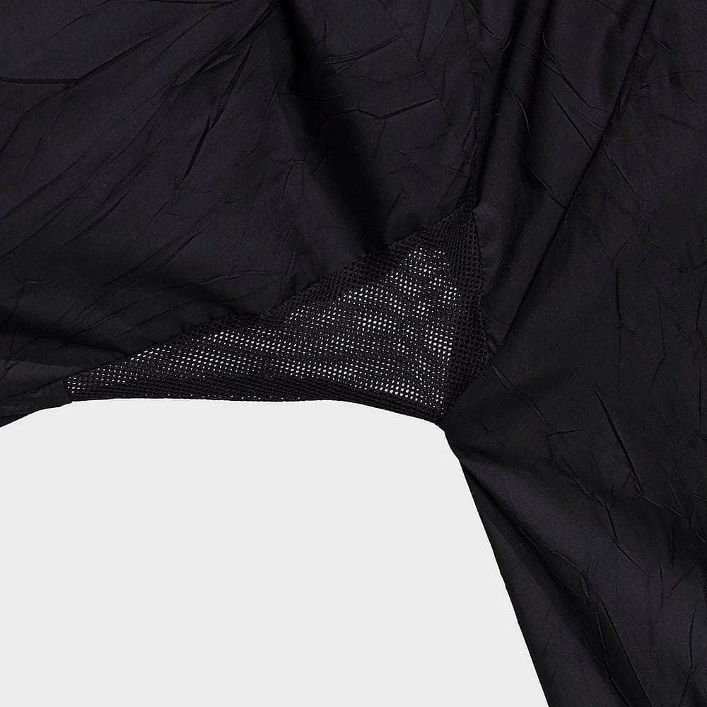 adidas Women's W.N.D. Jacket Primeblue Black Medium $110 Value - Thumbnail 8