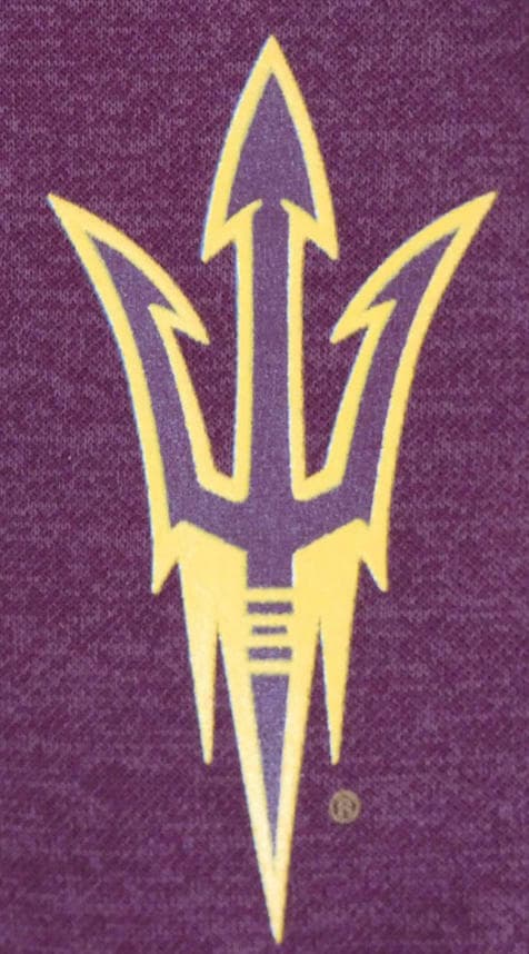Adidas Men's Arizona State Sun Devils Climawarm 1/4 Zip Pullover Jacket Maroon M - Thumbnail 3