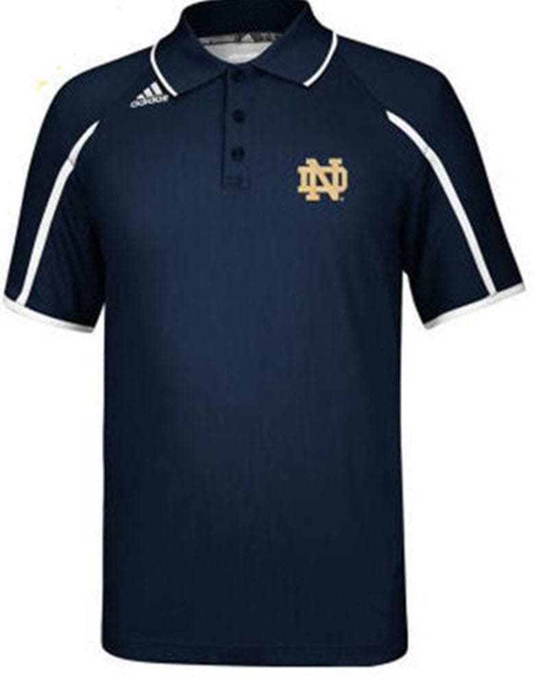 Adidas Men's Notre Dame Fighting Irish Coaches Sideline Polo MSRP $65 Medium - Thumbnail 16