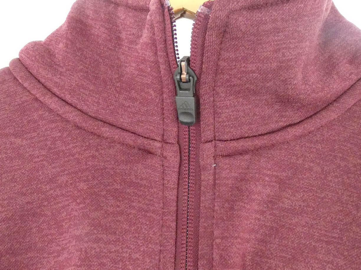 Adidas Men's Arizona State Sun Devils Climawarm 1/4 Zip Pullover Jacket Maroon M - Thumbnail 7