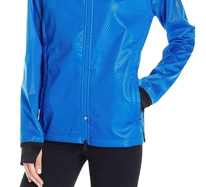adidas Women's Climastorm Full Zip Water Repellent Training Jacket M $110 Value - Thumbnail 4