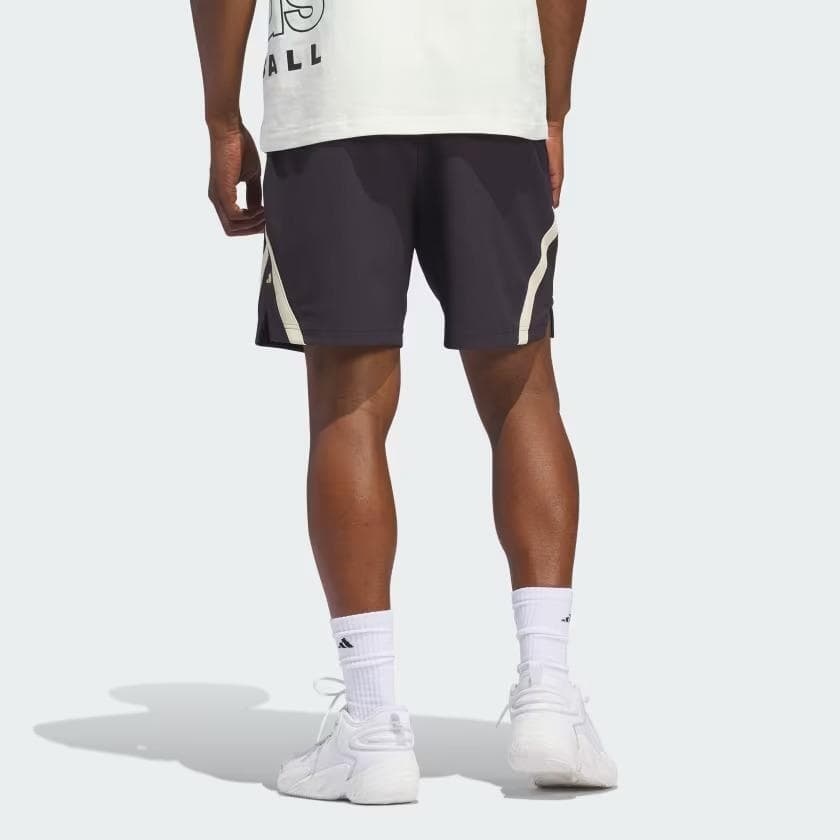 adidas Men's Select Mesh Basketball Shorts Black XX-Large $56 Value - Thumbnail 3