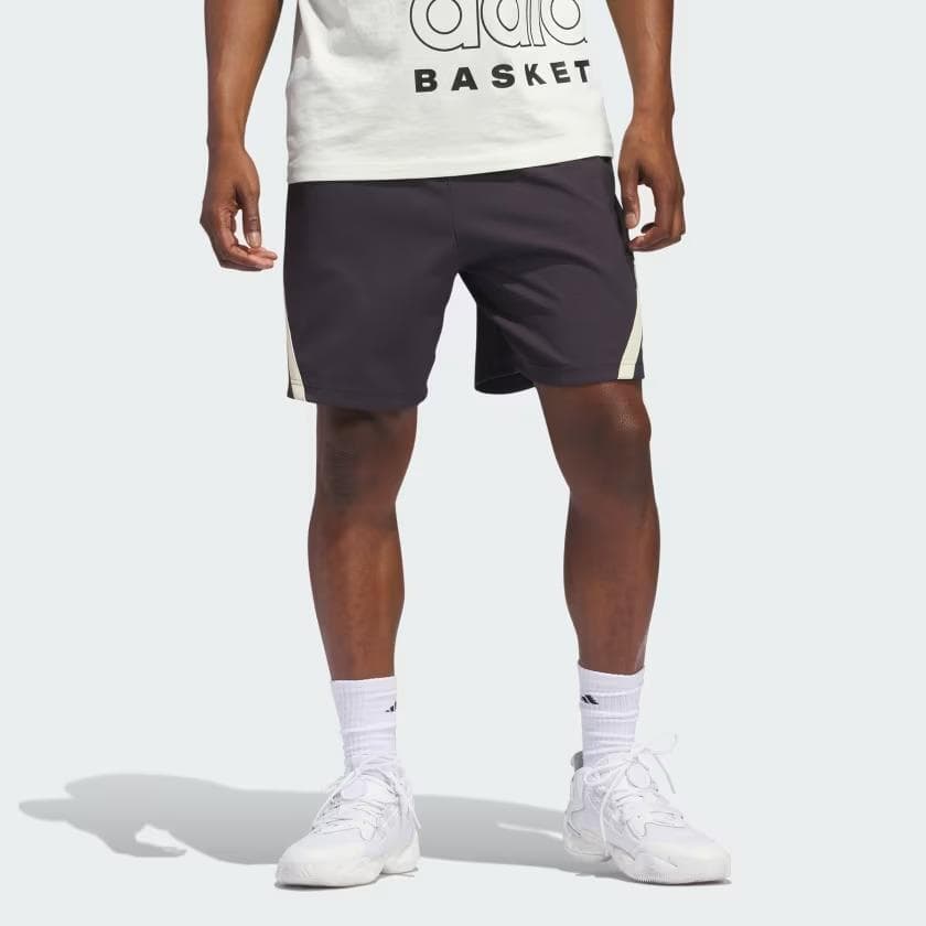 adidas Men's Select Mesh Basketball Shorts Black XX-Large $56 Value - Thumbnail 2