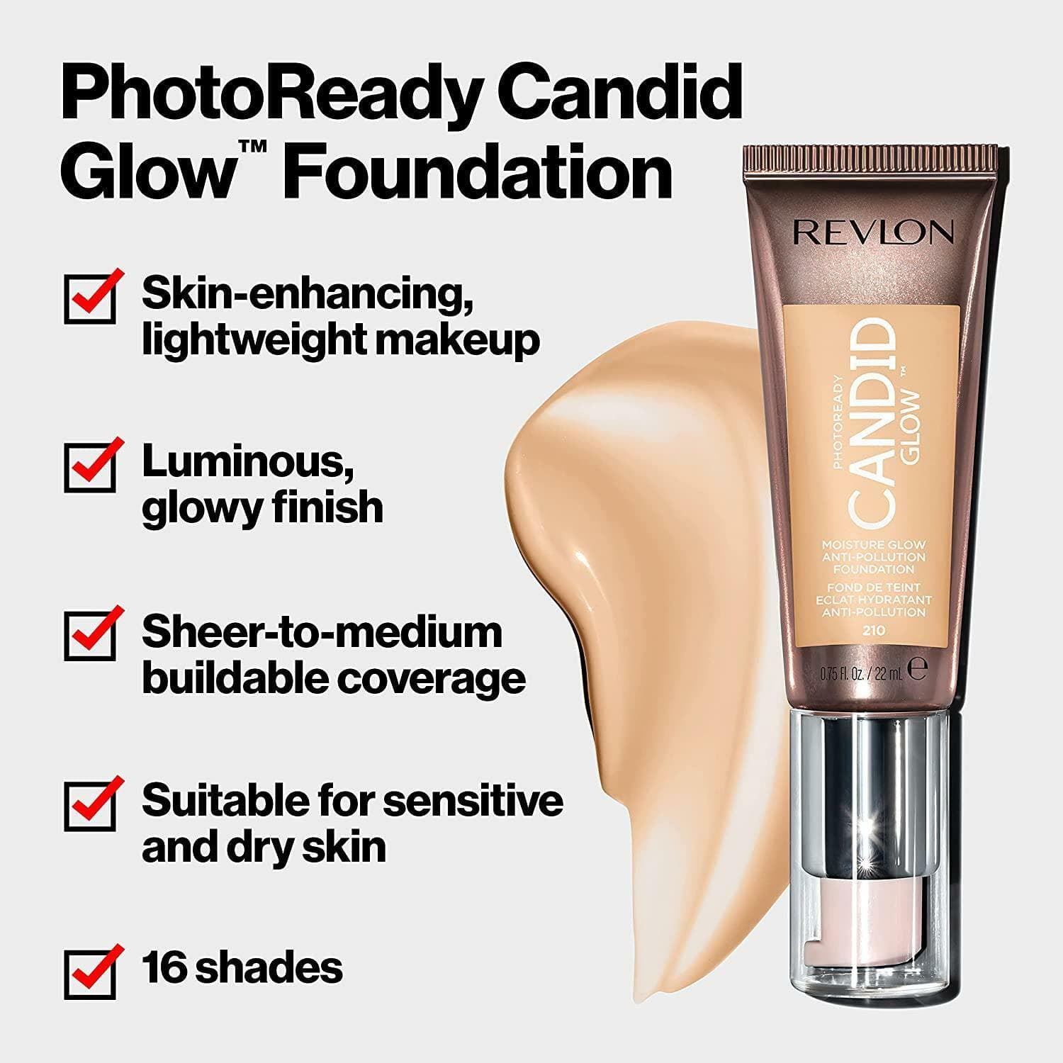 Revlon Photoready Candid Glow Moisture Foundation Pump Tube - Thumbnail 11