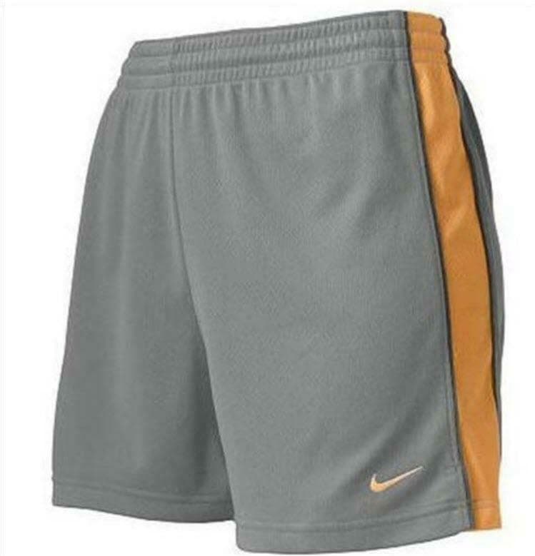 Womens Nike E3 Gray Performance Polyester Mesh Shorts Training Shorts Medium - Thumbnail 3